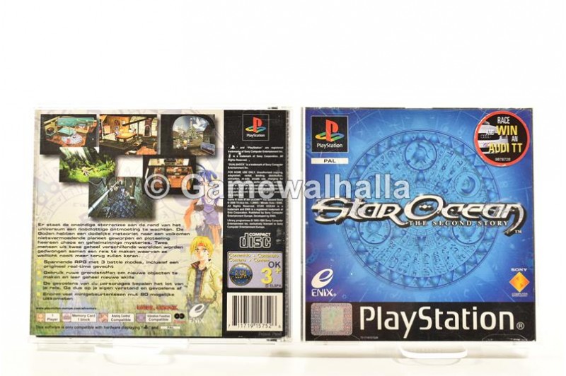 Star Ocean: The Second Story (PS1 PlayStation 1, store 1999) Tested Complete Very Good